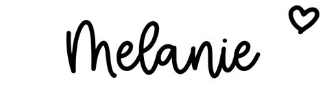 melany|spelling melanie.